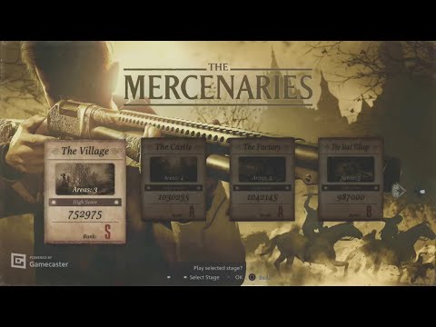 Resident evil VIII Mercenaries Stage 1 and 2 (Solid S rank)