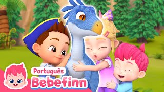 EP128 | Velociraptor | Canção de Dinossauro | Bebefinn em Português - Canções Infantis