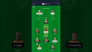 HUR vs SCO Dream11 Prediction|Hobart Hurricanes vs Perth Scorchers|Hur vs Sco Dream11 Team Today