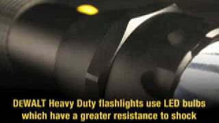 DEWALT Heavy Duty Aluminum LED Flashlights
