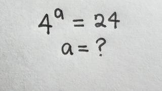Solve for a in this nice Algebra equation | Math Olympiad Mathematics