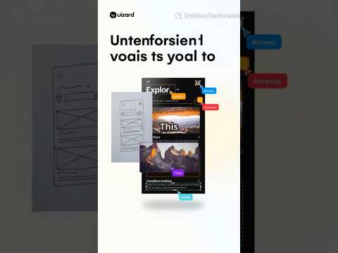 "This Secret AI Builds a Website from Just Your Sketch!"#HiddenAITools #FreeAITools #Uizard #shorts