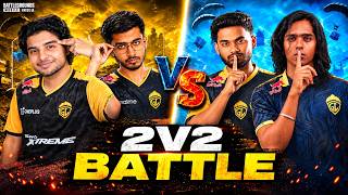 Saumay & Admino 🆚 Manya & Spower | EPIC 2V2 BATTLE 🔥 | BGMI