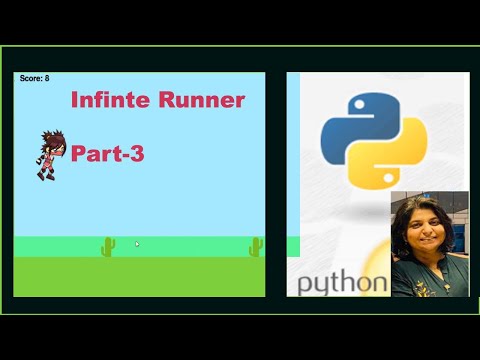 Infinite Runner Part3||Coding for Kids||Python for Kids||School Coding.
