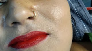 Upper lips waxing for sensitive skin/  threading/  How can remove upper lips hair/@bhatiabijal