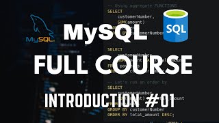 MySQL Tutorial For Beginners | Full Database Course | Introduction #1