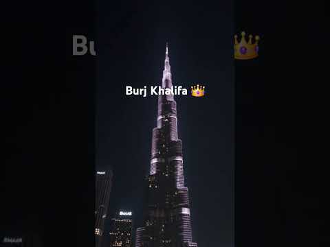 Burf Khalifa from Dubai Mall #beautiful #burjkhalifa #dubai #uae #habibi #travel #fyp #viralvideo