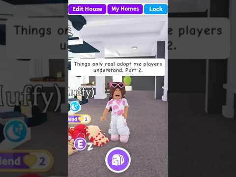 Things only real adopt me players understand. Part 2. #funny #adoptme #relatable.