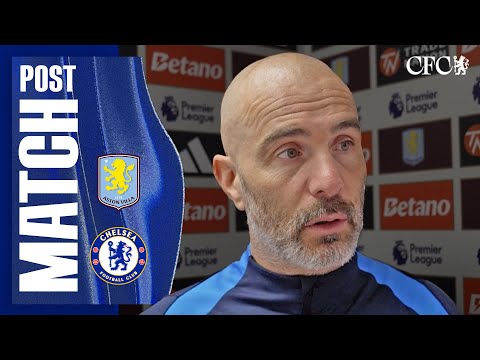 MARESCA reacts post-Villa | Aston Villa 2-1 Chelsea | Premier League 2024/25