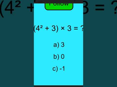 😱This will INCREASE your I.Q LEVEL 🧠🔥 #maths #shorts #iq #viral #math #ytshorts #fyp #short