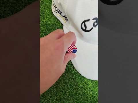 Elevate Your Game with a Unique Golf Ball Marker.#golf #golfhat #magnetic #clip #marker
