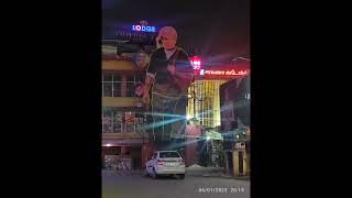Vijay Cutout in vettri theater😍#trending#shorts#varisu#vijay#thalapathyvijay#varisupongal#vijayfans