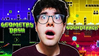 GEOMETRY DASH ALL LEVELS FIRST REACTION!! 🤯