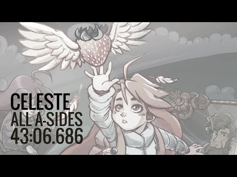 Celeste All A-Sides Speedrun in 43:06.686 IGT