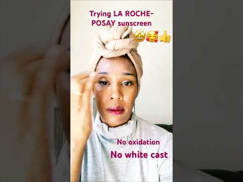 Is LA ROCHE-POSAY sunscreen worth the hype? #larocheposay #skincare