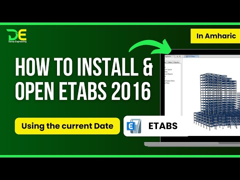 HOW TO INSTALL ETABS 2016 SOFTWARE
