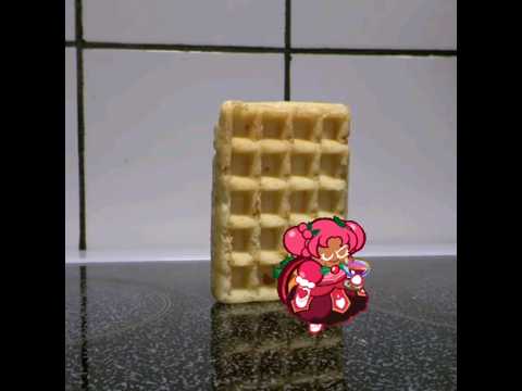 Hollyberry cookie gets waffled!