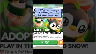 Sushi Penguin - Best Chance to Get One #adoptme