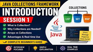 Java Collections Part 1 | Java Collection Framework Introduction | Why Collections required in Java