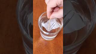 This Is How To Make A Paper Clip Float On Water 💦 📎 😮