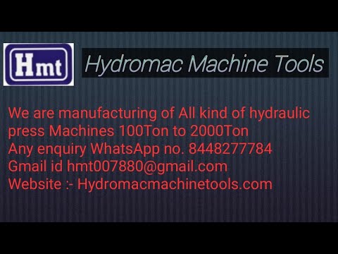 Hydraulic Press | 100Ton | 250Ton | 500Ton | 1000Ton | Deep Draw | Hydraulic Machine | Hydraulic