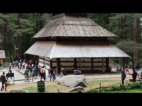 Hidimba mata temple , manali , himachal pardesh