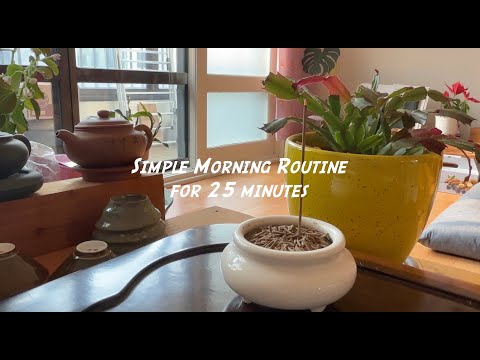 [25 MINUTES MORNING ROUTINE] Praying and Meditation with Bird Chirping_#4