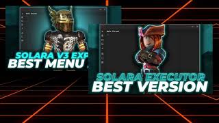 THE BEST SCRIPT FOR ROBLOX💻NEW SOLARA V3 🚀FREE & KEYLESS💾BEST GUIDE FOR ROBLOX