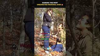 Ranking the Best Unexpected Proposal Ever #ranking #usa