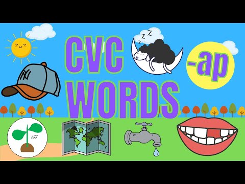 CVC Words | -ap Words | Consonant Vowel Consonant