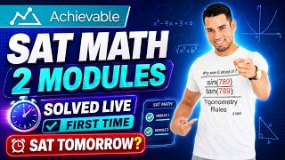 🚨 SAT Math CRAM: 2 Practice Modules Solved in Real Time