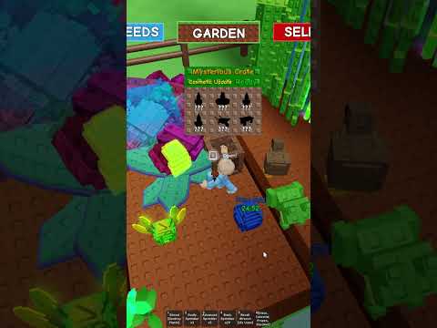 Mysterious crates in Grow a Garden