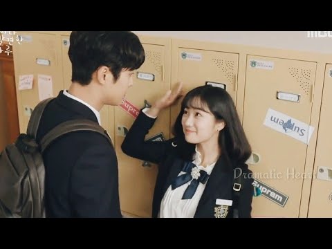 New Korean Mix Hindi Song 💗 {Part 4} 💗 High School Love Story 💗 Girl Found Out That She's in Comic 💗