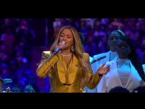 Beyoncé performs Kobe’s favorite song “Xo”