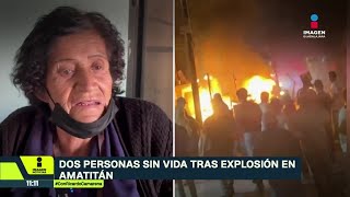 "Yo sentía que me iba a desmayar" Testimonios tras explosión en fiestas patronales en Amatitán