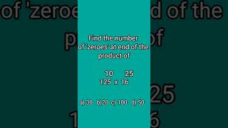 #shorts#trickymath l important for competitive exams l tricky math