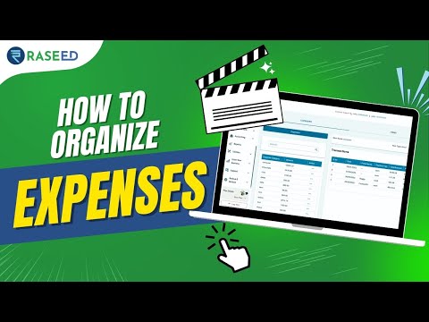 Raseed Expenses Feature | Easy Expense Management & Tracking | Raseed Software Demo