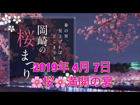 桜まつり2019岡崎城