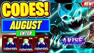 ⚠️New⚠️ ALL WORKING CODES For Arise Crossover August 2025 - Roblox Arise Crossover Codes 2025