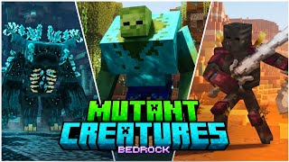 MUTANT CREATURES MOD 🔥 FOR MINECRAFT PE 1.26+ | MINECRAFT PE MODS