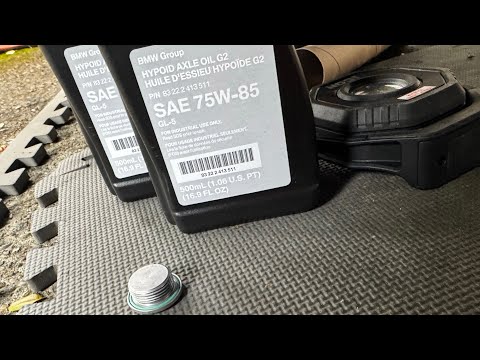 2019+ BMW front differential fluid service