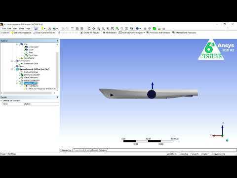RAO Evaluating Error in ANSYS AQWA and Detail Tutorial