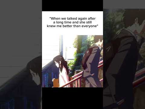 "She Never Forgot Me… Even After All This Time 😢 | Anime POV" #anime #shorts #kiminonawa
