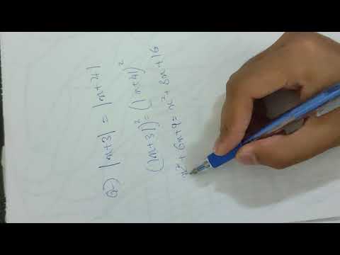 How to solve a Modulus equation
