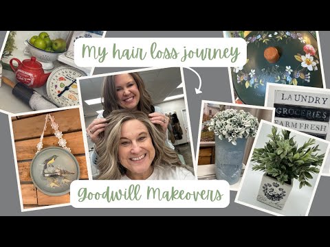 Goodwill Makeovers and my Hair loss Journey