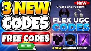 😱 NO ROBUX NEEDED! NEW FLEX UGC CODES 2026 🔥 FREE LIMITED ITEMS + ALL WORKING CODES (UPDATED)