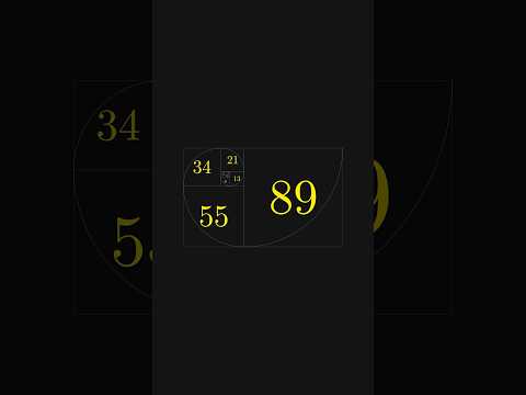 Fibonacci Spiral #mathematics