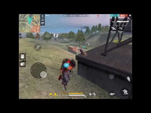 【freefire我要活下去！】遇到豬血湯了？隊友竟然自殺？找到槍火王座？/呆比原味製作/