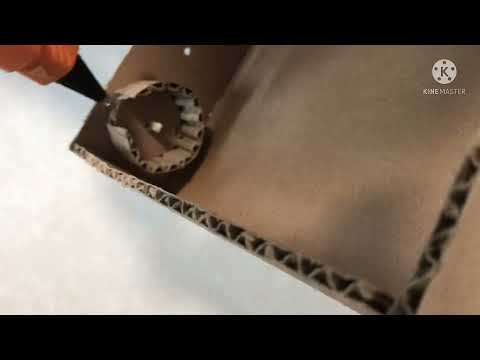 How to make a cardboard locker by Tyler Le