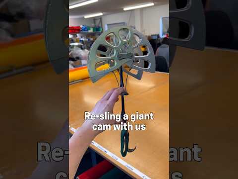 Ever wondered how we re-sling cams  at Aspiring? Check out our website for details